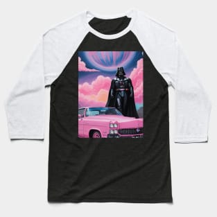 Pink Cadillac Baseball T-Shirt